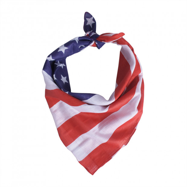 USA kendő, piros
