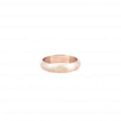 Karika gyűrű,rose gold 