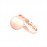 Piazzo gyűrű, rose gold